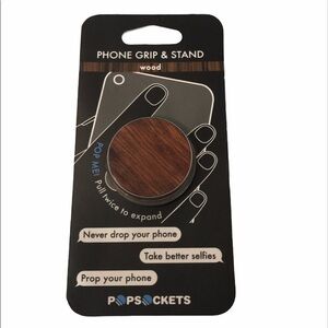 NWT 🏷️ | POPSOCKETS | Wood PopSocket One Size